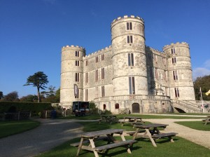 The Craft Fayre Venue, what a September sky! 